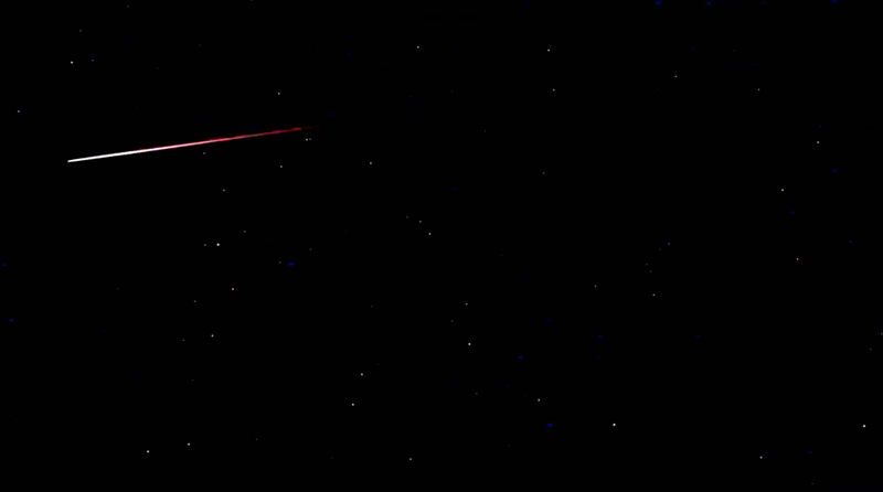 2-28-2020 UFO Band of Light Red Tail Flyby Hyperstar 470nm IR RGBKL Analysis